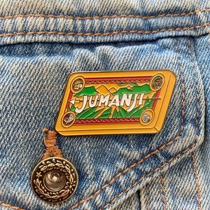 90s Nostalgic Jumanji Enamel Pin